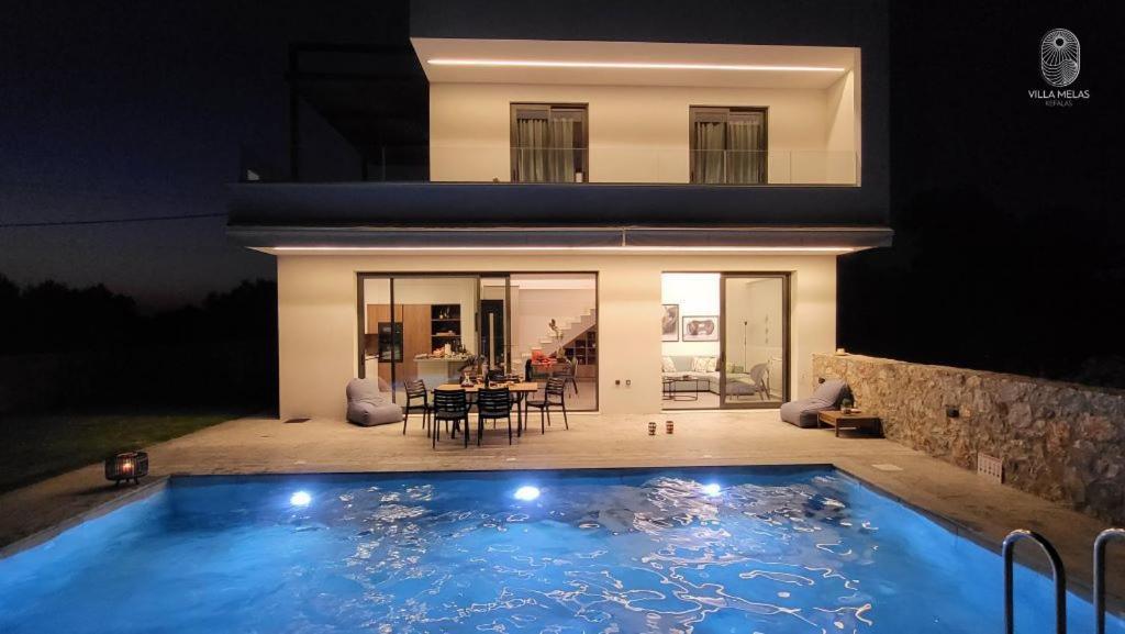 Villa Melas Ханья Экстерьер фото